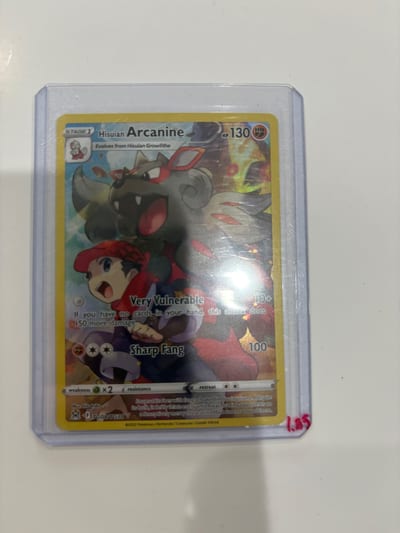 Hisuian Arcanine - SWSH11: Lost Origin Trainer Gallery Nm