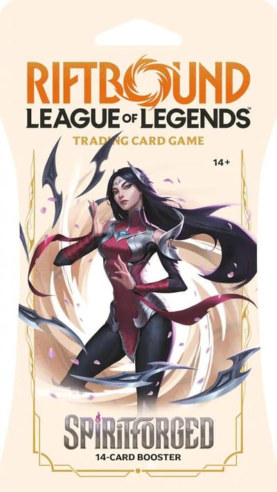 Riftbound Spiritforged Booster Pack at Relic Collectibles